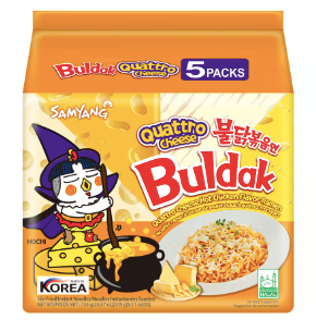 Pack 5u Buldak Quattro Cheese