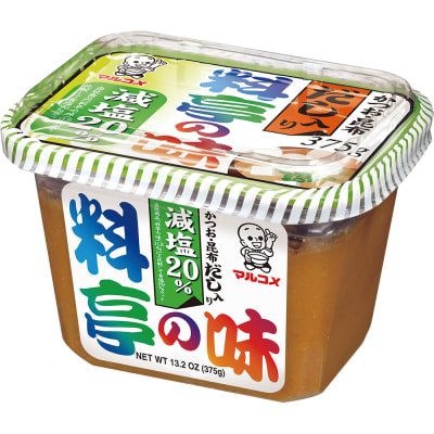 Pasta Miso y Dashi (caldo de pescado) 20% menos Sodio 375G