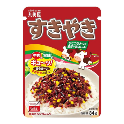 Furikake Sukiyaki Sazonador para Arroz Nori con Vacuno 34g