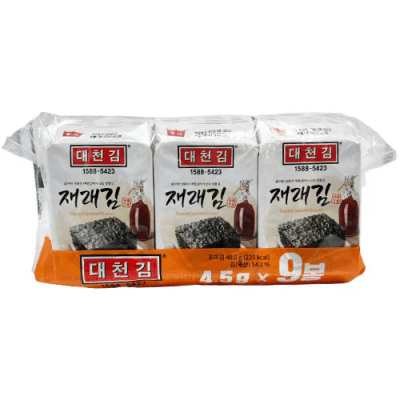 Snack Nori Original 4.5g x 9