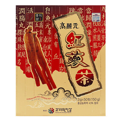 Te de Ginseng Rojo 3gx 50 Und 150g