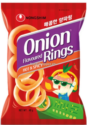 Snack Anillos de Cebolla 40g Picante