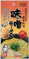 Ramen Inst. 2prc. Cerdo con Miso y Ostra 250g