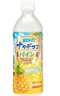 Agua de Piña Con Trozos de Coco 500ml
