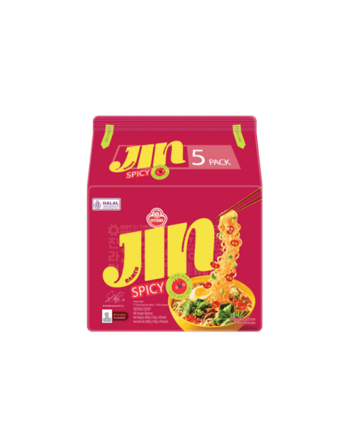 Pack 5u Jin Ramyeon Spicy