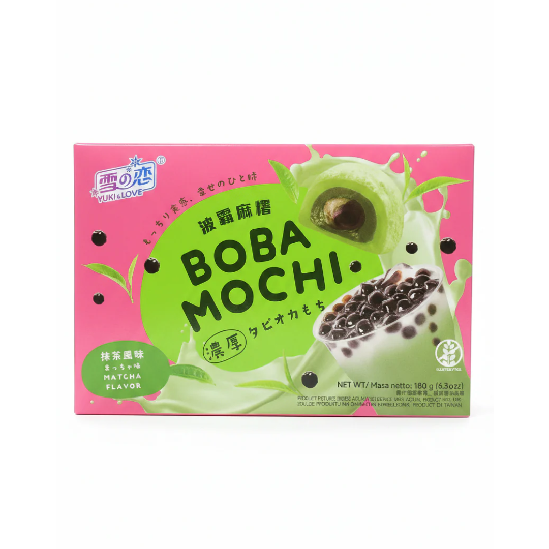 Mochi Relleno Te con Leche y Matcha 180g