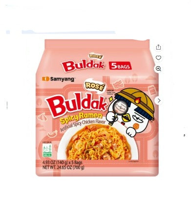 Pack 5u Buldak Rosé