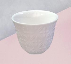 Tazas de café White points - Docena